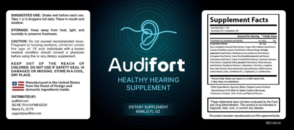 audifort supplement